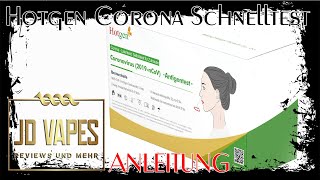 Corona Schnelltest Ich zeigen Ihnen wie der Abstrich zuhause funktioniert 🔴 𝓙𝓓 𝓥𝓪𝓹𝓮𝓼 [upl. by Cobby]