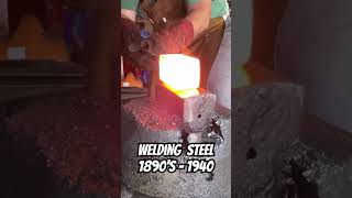 Forging Steel the way they did 120 years agocraft art artist welding antique history handmade [upl. by Gilmour837]