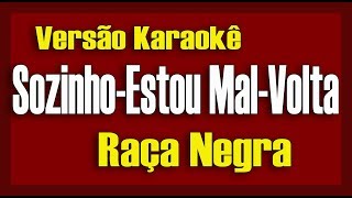 Raça Negra SozinhoEstou MalVolta DVD Raça Negra amp Amigos 2 Karaokê [upl. by Ilwain]