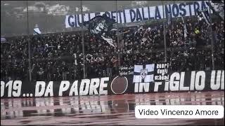 Cavese Nocerina la curva sulle note di Achille Lauro [upl. by Ojiram]