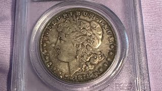 1878S PCGS MS64 Morgan Silver Dollar [upl. by Blakeley]