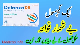 Dexlansoprazole Capsule uses in urdu  Delanzo DR capsule uses benefits side effects in urdu [upl. by Ahsimak]