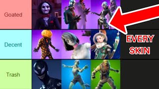 I Ranked EVERY Fortnitemares Skin on a Tier List [upl. by Peterec]