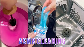 1 Hour ⏳ Satisfying Cleaning 🧼 ASMR 🔊 TikTok Compilation ✨ Vlogs from TikTok ✨ [upl. by Zsamot154]