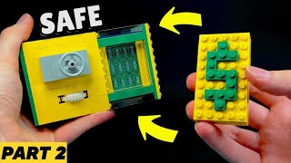 LEGO Sliding Door Safe  How to make [upl. by Alyose]