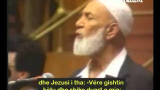 A ËSHTË JEZUSI ZOT Ahmed Deedat vs Anis Shoorosh pjesa 14 [upl. by Cinemod]