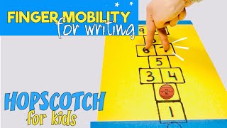 FINGER ISOLATION with HOPSCOTCH Game l FineVisual Motor Activity for Pencil Grasp l OT Telehealth [upl. by Berkin279]