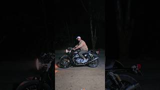 Continental Gt 650  Night Ride With Red Rooster gt650 continentalgt650 youtuber ytshorts [upl. by Ydak]