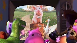 Toy Story Gets Babe Pig in the City [upl. by Nylireg896]