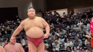 高安vs宇良 【栃ノ心断髪式】202424 TAKAYASU vs URA kazuki 【SUMO】現地観戦 [upl. by Esydnac]