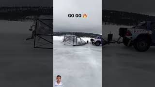 World Record Speed iceskating redbull worldrecord race [upl. by Ebneter]