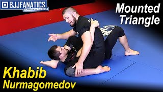 Khabib Nurmagomedov  Mounted Triangle [upl. by Cinimmod]