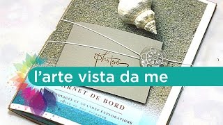 Scrapbooking tutorialTravel journalLibro di viaggio fai da te  Feat Grafica e arte [upl. by Yrruc]