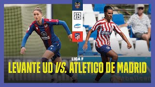 Levante vs Atletico Madrid  Liga F Matchweek 4 Livestream [upl. by Ahsaf215]