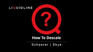 How to Descale a Schaerer Skye Coffee Machine  User Guide [upl. by Emlen]