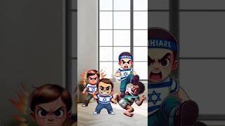 Siapa penolong Palestina countryhumans palestine shortvideo fyp cartoon shortvideo [upl. by Aner]