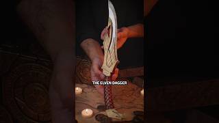 My Hardest Project The Elven Dagger  Skyrim In Real Life skyrim cosplay shorts [upl. by Landis]