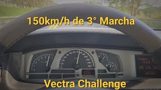 Vectra  Revisão no Vectra Challenge Velocidade máxima em 2° e 3° marchas [upl. by Ainevul]