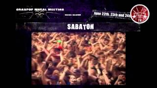 SabatonGraspop Metal Meeting 2012 [upl. by Suoicul]