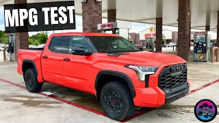 How Good Is The New TRD Pro Hybrid Tundras MPG [upl. by Ettenan189]