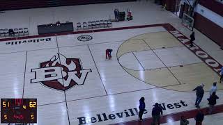 Belleville West vs Collinsville High School Girls Varsity Basketball [upl. by Merp637]