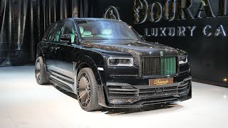 Unveiling Opulence Rolls Royce Cullinan with Mint Green Interior by Onyx douradoluxurycars [upl. by Rumney]