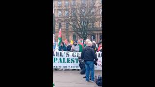 Tony Greenstein Speech to Scottish Palestine Solidarity Demonstration March 2024 [upl. by Aserret]