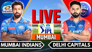 IPL 2024 Live MI vs DC Live Match  IPL Live Score amp Commentary  Mumbai vs Delhi Live Match [upl. by Job]