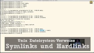 Unix für Entwickler 7  Symlinks und Hardlinks verstehen [upl. by Benzel]