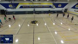 Royal Crown Academic vs Orangeville Prep Provincial Varsity Mens Basketball [upl. by Cormier850]