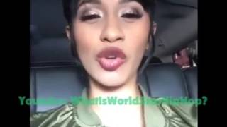 TRY NOT TO LAUGH OR GRIN 😂😸😝Cardi B Instagram Compilation 2017 March [upl. by Ahsaeym19]