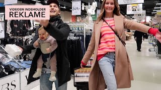 VLOG fjollerier i Føtex  shopping besøg amp fest REKLAME FOR LEVEVIS [upl. by Nehemiah]