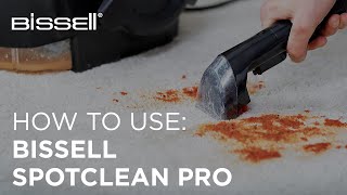 How to get the best out of your BISSELL SpotClean Pro [upl. by Anuahsal]