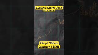 Cyclonic Storm Dana 1 [upl. by Blalock]