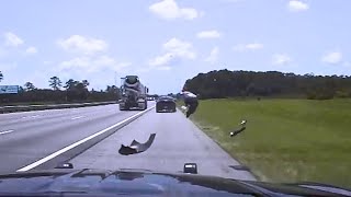 FHP 135mph Pursuit of 11Time Convicted Felon [upl. by Hgielyk374]