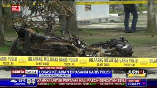 Lokasi Bentrok TNIPolri di Batam Dipasang Garis Polisi [upl. by Diao536]