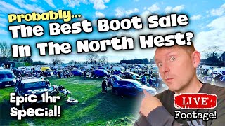 Probably THE BEST Car Boot Sale In The North West  Adams Chelford [upl. by Aved]