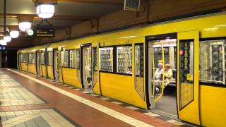 UBahn Berlin  UBahnhof Wittenau U8 HD 1080p [upl. by Packton]