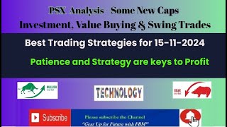 PSX analysis Investment stocks Swing trades Best trading strategies [upl. by Assenal669]