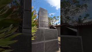 Line Array custom DS vs Sub MCV Viral sounsystem wedding soudsystem masukberanda [upl. by Eula]