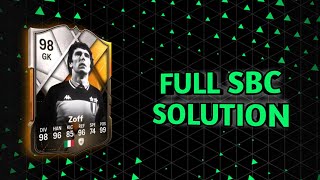 MADFUT ICON ZOFF ALL 16 SBC SOLUTIONS  MadFUT 24 [upl. by Haduj]