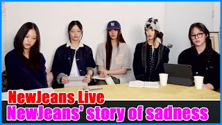 Eng Sub NewJeans Live On New Youtube Channel With Sad Mood 2024911 [upl. by Eniamreg266]