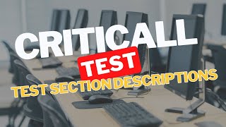 Criticall Test Breakdown What Youll Be Tested On Test Description Breakdown [upl. by Acceb21]