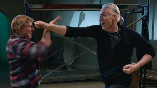 Cobra Kai Season 4  Terry Silver vs Johnny Lawrence [upl. by Acsisnarf]