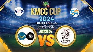 ATLAS UTC NEW WINGS CALICUT VS AZTECS TRIVANDRUM  DAY 03 MATCH 04  KMCC CUP 2024 [upl. by Anyaj930]