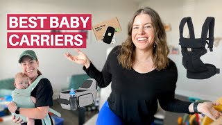 BEST Baby Carriers Review 2023  Comparison of My Top Baby Carriers for Newborns and Toddlers [upl. by Namlak]