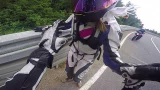 Riding on the Edge Shocking Motorcycle Crashes [upl. by Pliam]