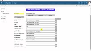 ClaySys AppForms  HowTo StringManipulation [upl. by Nsaj303]