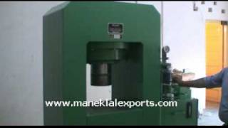 Manek  Coining Press Hydraulic [upl. by Atirec]