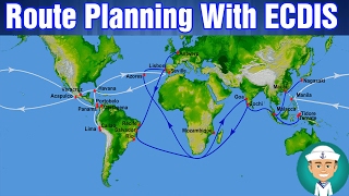 Route Planning With ECDIS [upl. by Laryssa]